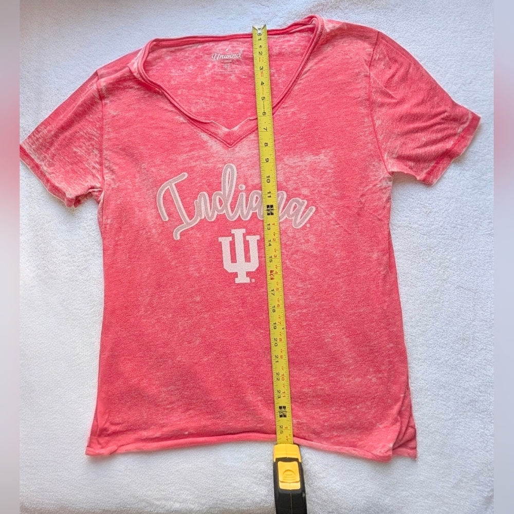 Indiana University IU Hoosiers Light Weight V-Neck Tee